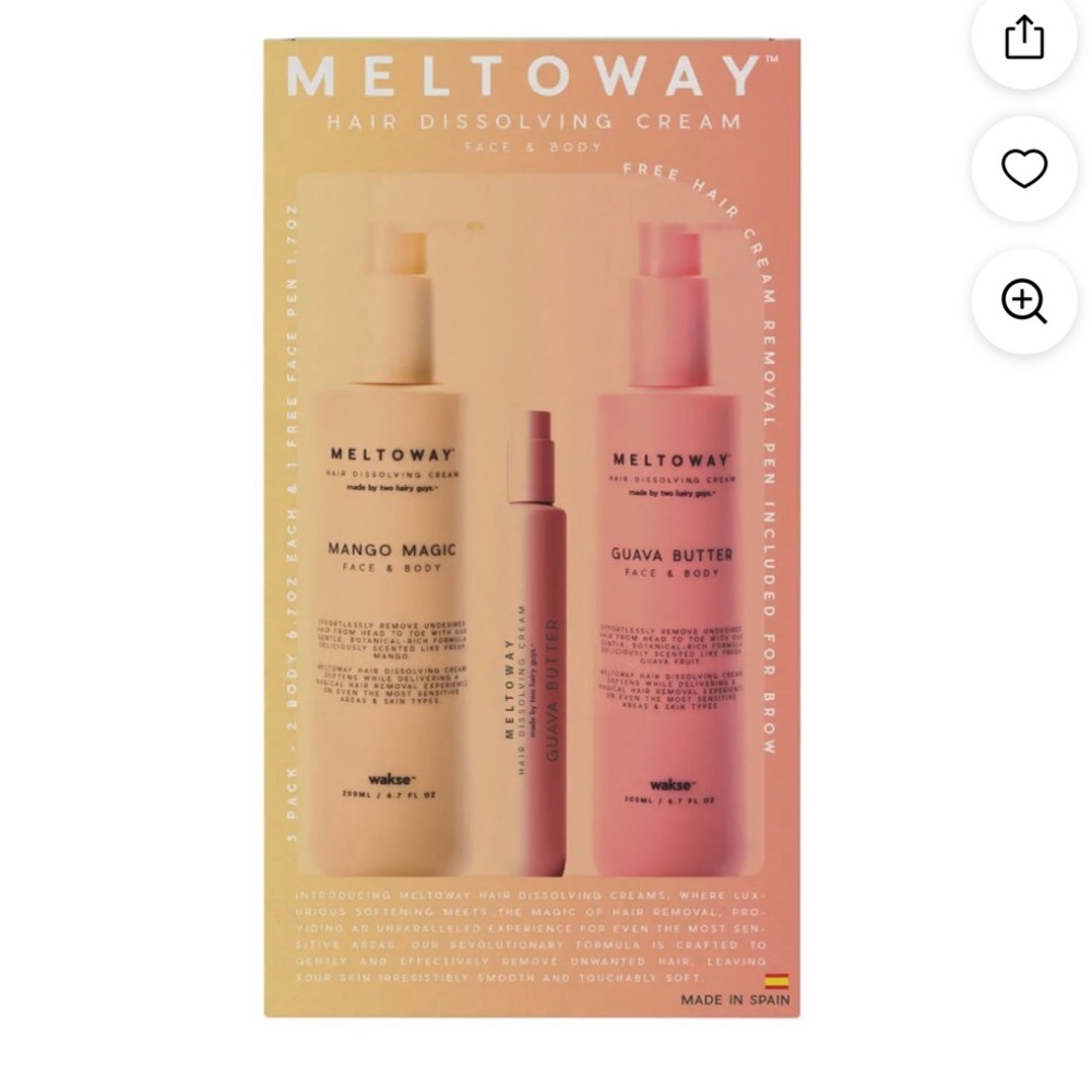 Meltoway Ultimate Hair Removal Kit